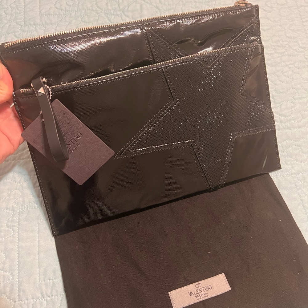 Valentino Garavani Black Clutch